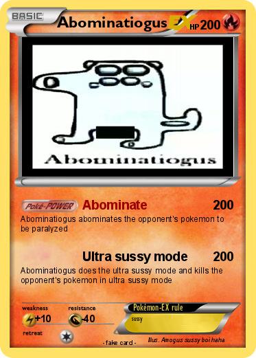 Pokemon Abominatiogus