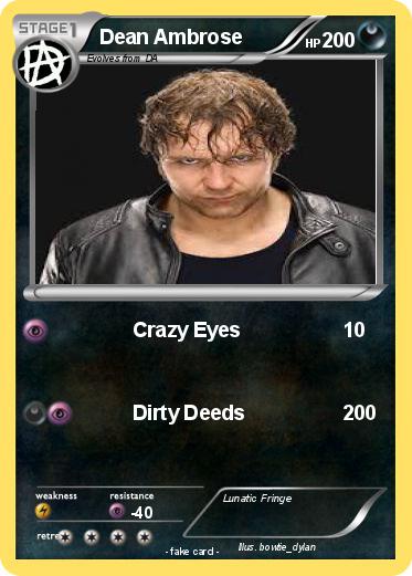 Pokemon Dean Ambrose