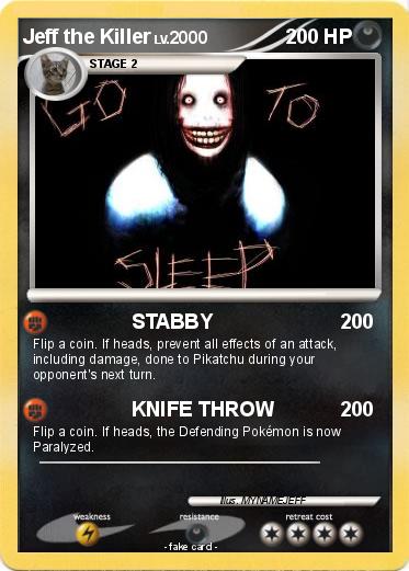 Pokemon Jeff the Killer