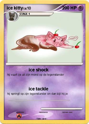 Pokemon ice kitty