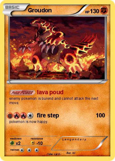 Pokemon Groudon