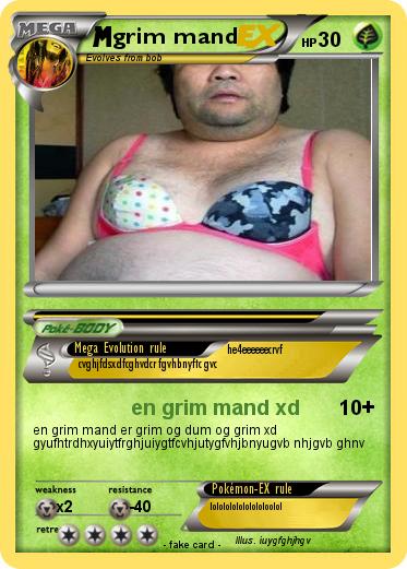 Pokemon grim mand