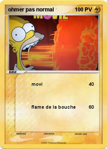 Pokemon ohmer pas normal
