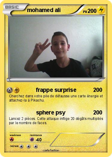 Pokemon mohamed ali