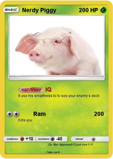 Pokemon Nerdy Piggy