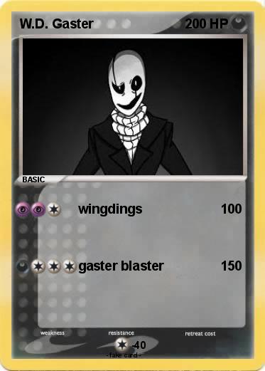 Pokemon W.D. Gaster