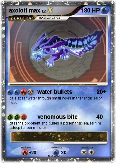 Pokemon axolotl max