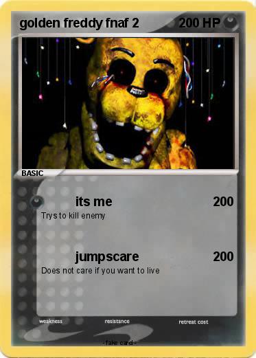Pokemon golden freddy fnaf 2