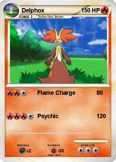 Pokemon Delphox