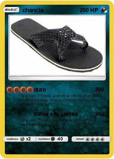 Pokemon chancla