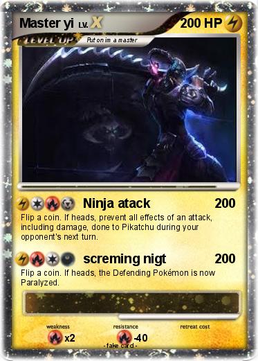 Pokemon Master yi
