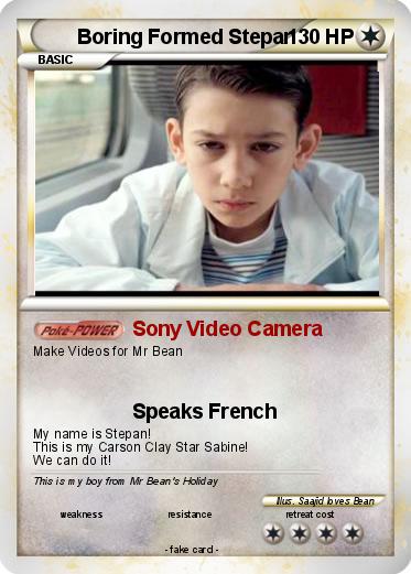 Pokemon Boring Formed Stepan