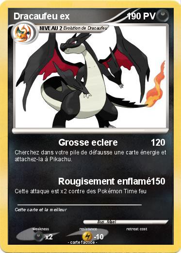 Pokemon Dracaufeu ex