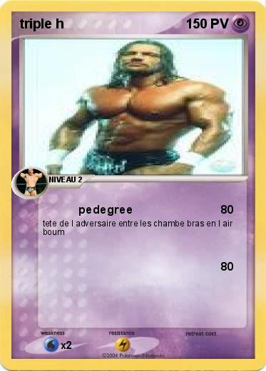 Pokemon triple h