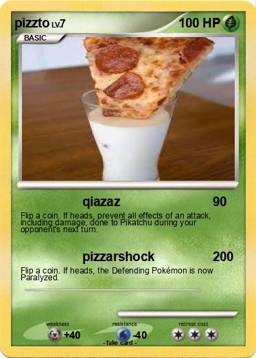 Pokemon pizzto