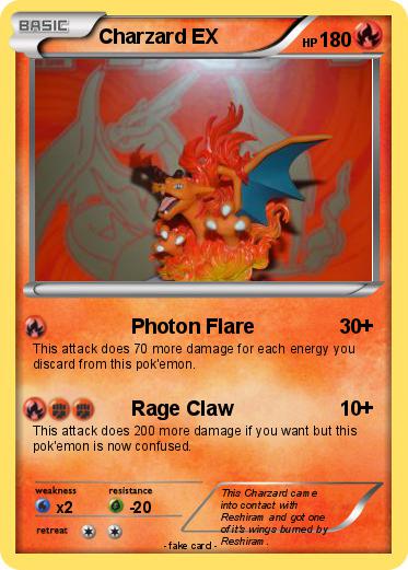 Pokemon Charzard EX