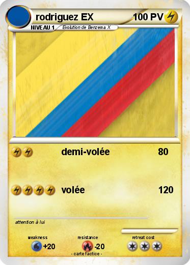 Pokemon rodriguez EX