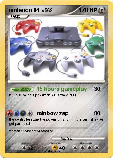 Pokemon nintendo 64