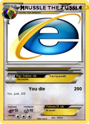 Pokemon RUSSLE THE TUSSLE