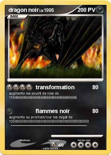 Pokemon dragon noir