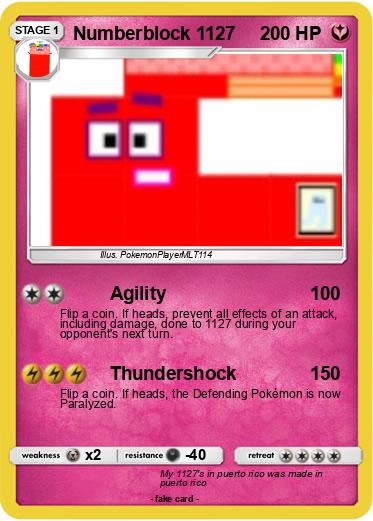 Pokemon Numberblock 1127