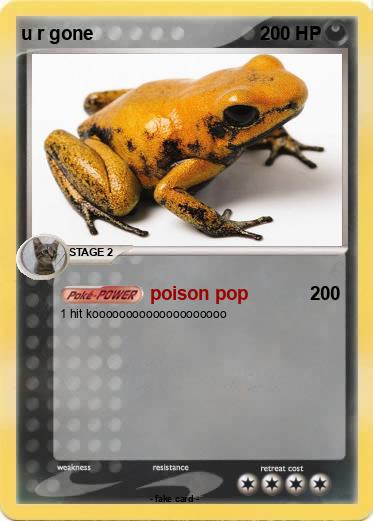 Pokemon u r gone