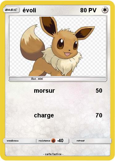 Pokemon évoli