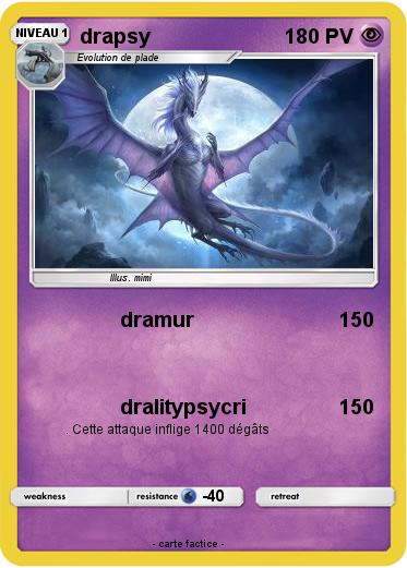 Pokemon drapsy