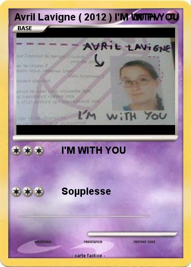 Pokemon Avril Lavigne ( 2012 ) I'M WITH YOU