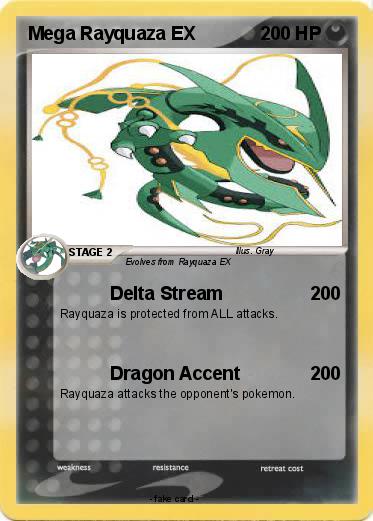 Pokemon Mega Rayquaza EX