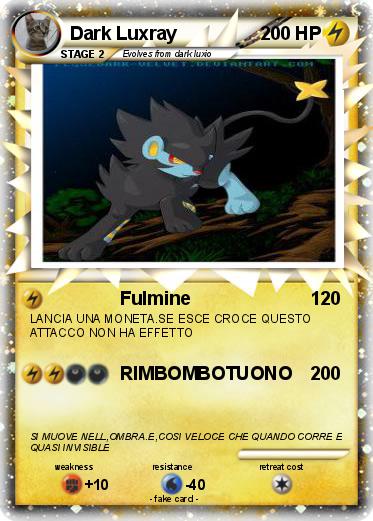 Pokemon Dark Luxray