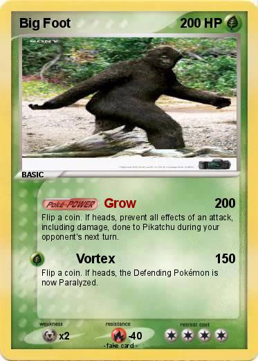 Pokemon Big Foot