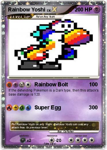 Pokemon Rainbow Yoshi