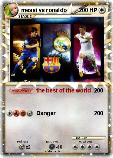 Pokemon messi vs ronaldo