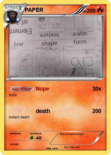 Pokemon PAPER