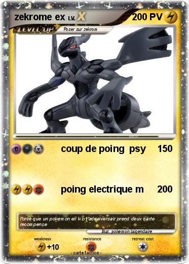 Pokemon zekrome ex
