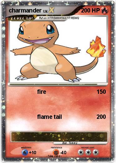 Pokemon charmander