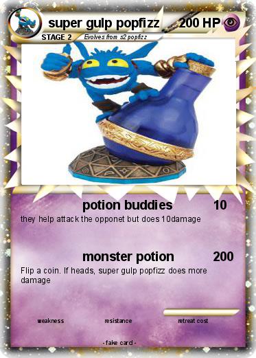 Pokemon super gulp popfizz