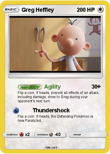 Pokemon Greg Heffley