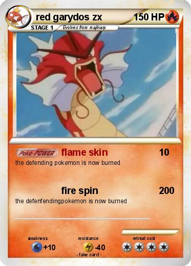Pokemon red garydos zx
