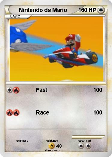Pokemon Nintendo ds Mario