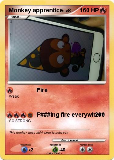 Pokemon Monkey apprentice