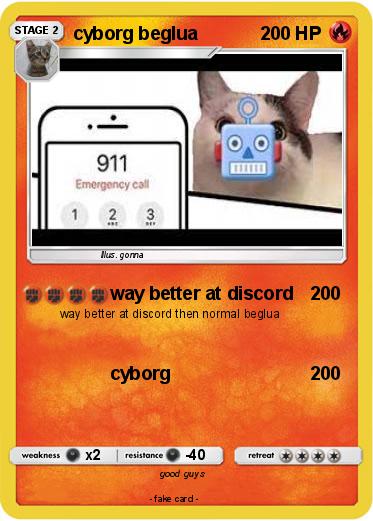 Pokemon cyborg beglua