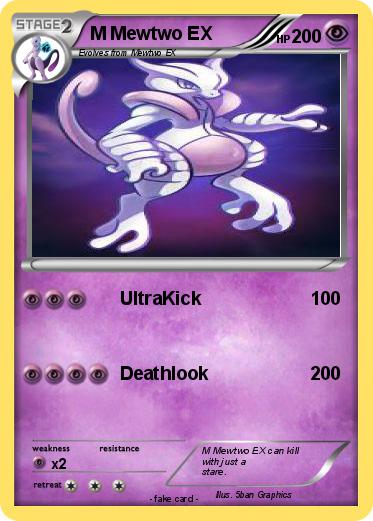 Pokemon M Mewtwo EX