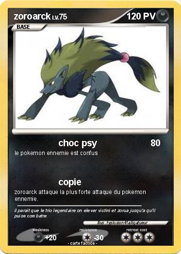 Pokemon zoroarck