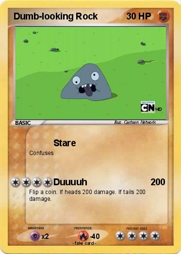Pokemon Dumb-looking Rock