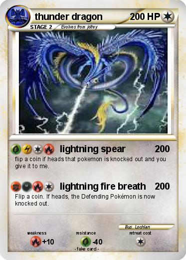 Pokemon thunder dragon