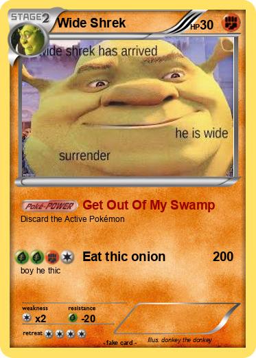 Pokemon Wide Shrek
