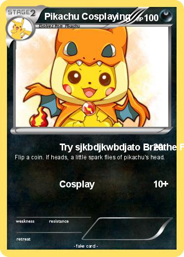 Pokemon Pikachu Cosplaying