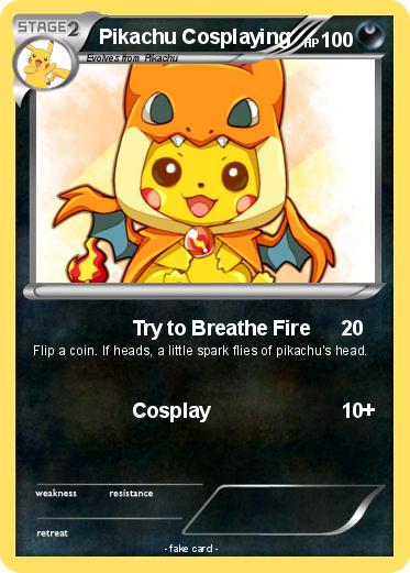 Pokemon Pikachu Cosplaying